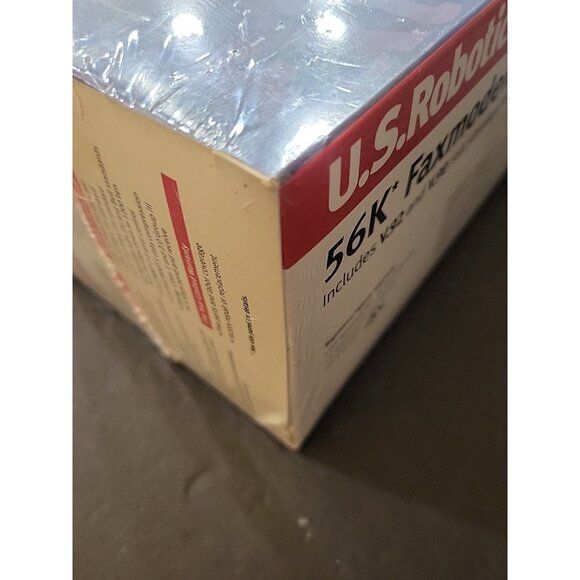 US ROBOTICS | 56K FAX MODEM USR5686D MODEM RARE R36.0002.00 WHITE PHONE USA NEW - Picture 4 of 6